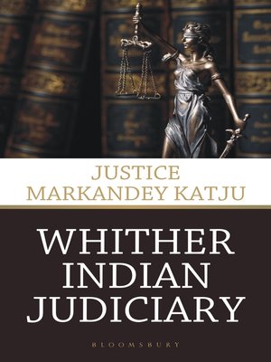 cover image of Whither Indian Judiciary